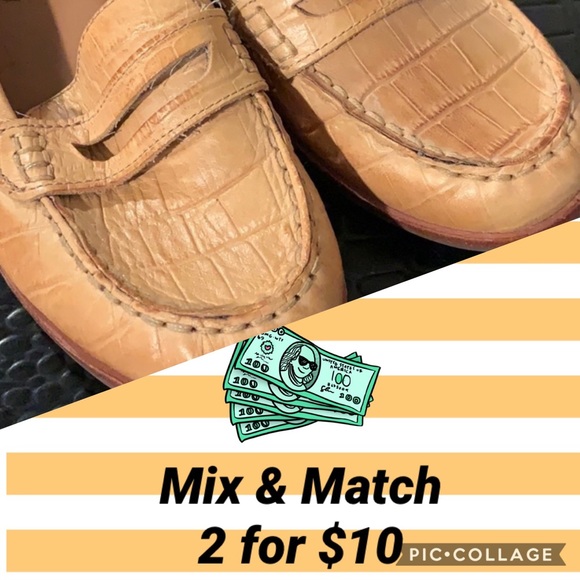Banana Republic Shoes - 💵✅2 for $10✅Banana Republic Leather Croc Loafers